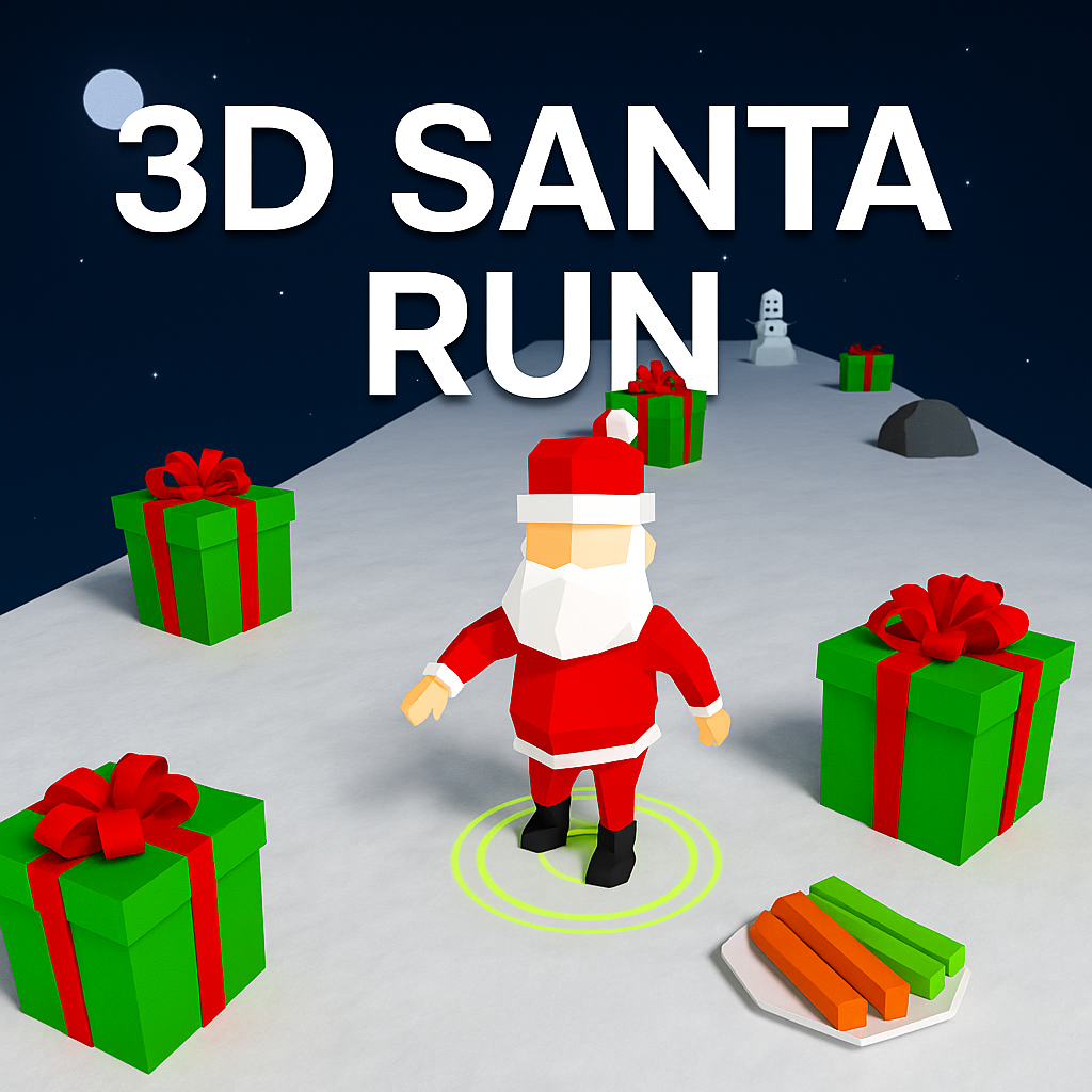 3D Santa Run