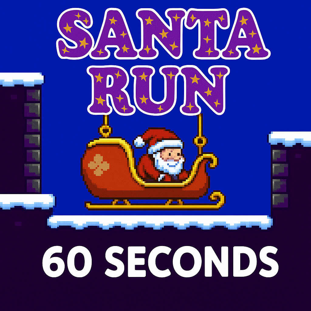 60 Seconds Santa Run