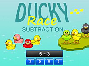 Ducky Race Subtraction