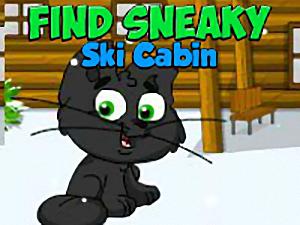 Find Sneaky Ski Cabin