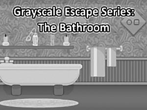 Grayscale Escape Bathroom
