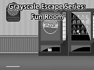 Grayscale Escape Fun Room