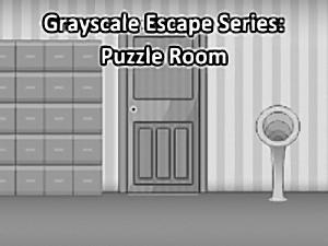 Grayscale Escape Puzzle Room