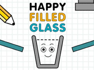 Happy Filled Glass