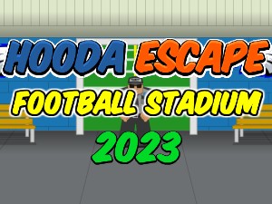 Hooda Escape Football Stadium 2023