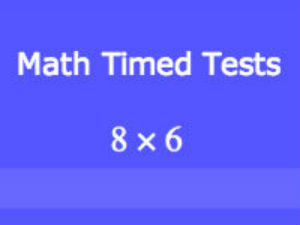 Math Timed Tests