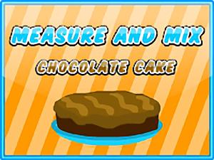 Measure and Mix Chocolate Cake