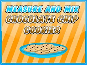 Measure and Mix Chocolate Chip Cookies